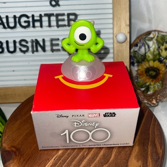 2023 mcdonalds happy meal Disney's 100 year anniversary Mike Wazoski no box - Picture 1 of 2